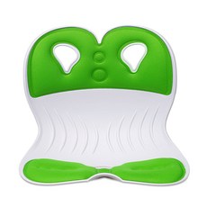 Chair Club 護腰美姿椅墊, 白色 綠色