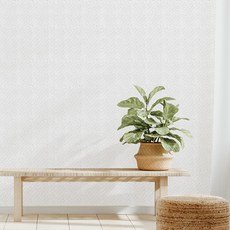 GNHom 四季防風自黏式隔熱壁紙保溫泡棉壁貼, RCS01甜美純白色, 100cm x 2.3m