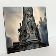 HTP 瓷磚照片 C2254 維多利亞女王紀念雕像