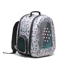 DOGnCATs優質EVA時尚後背包 PET-3067, 灰色的