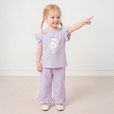 milkmile 嬰幼兒純淨草莓兔子上下裝套組