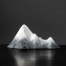 미미네아쿠아 눈덮인 설산 어항장식품, 1개