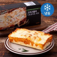 빕스 고르곤졸라 디트로이트 피자 (냉동), 115g, 1개입, 1개