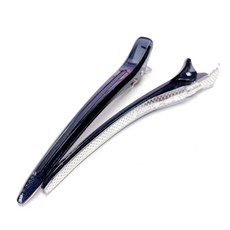 다카라 크리스탈 헤어클립 대 120mm, 올블랙, 2개