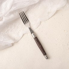 LA CARTUJA Ankars Laguiole 西式餐桌晚餐叉, 1個, 深木色