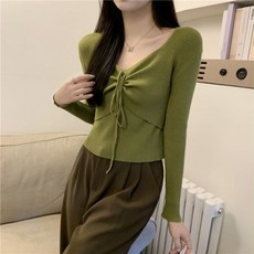 PEONIST 女款層次皺褶長袖T恤