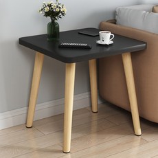 커몽커몽 스퀘어 사이드 티테이블, 블랙