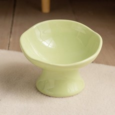 REDPUPPY 寵物Kench高腳食碗, 1個, 哈密瓜綠