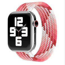 Beast Apple Watch 編織錶帶 40mm M, 混搭紅色
