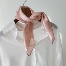 BABISOO 素色領帶絲巾