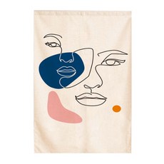 디자인 아트 도어 커튼
