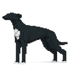 JEKCA 그레이 하운드 강아지 블럭 대형 M, 블랙, 1개