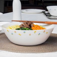 Bacile Little Garden 冷麵碗, 1個, 白色