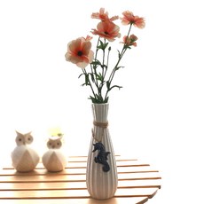 Dawoo F&G 仿真蝴蝶花毛茛枝 2入, 粉紅色, 2個