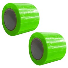 월드크린 고접착 강력 면테이프 그린 50mm x 10m, 2개