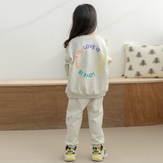 兒童 Love Is 上下衣套裝