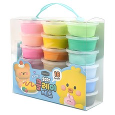 pinkfoot 軟黏土 18色組, 358g, 混色, 1組