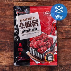 쉐푸드 소빠닭 크레이지 불닭 (냉동), 375g, 1개