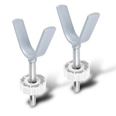 I'CLE Easy Safe 半自動固定底座螺絲 2入, 白色