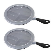 Sense 手柄分格餐盤 2入 + 蓋子 2入, 黑色, 1個