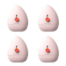 隱私印章滾筒, 粉色的, 4個