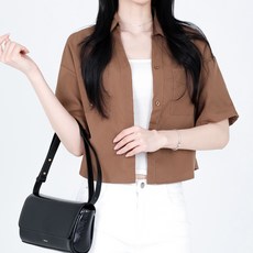 Moirbella 女款Cory短版短袖襯衫 T25SS2-A1988