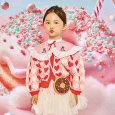 Pink Dragon 愛心糖果針織外套 P1