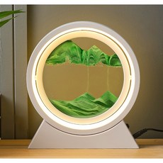 3D立體流沙畫擺件, 綠色