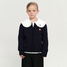 MaritheFrancoisGirbaud 兒童 W 扇貝領開襟衫