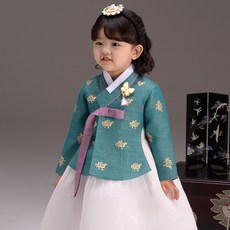 青綠堂葉韓服少女韓服套裝