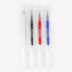 소잉바이핸드 아이롱펜 1mm 4p 세트, 화이트, 레드, 블루, 블랙, 1세트