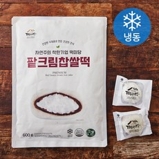 떡미당 팥크림 찹쌀떡 (냉동), 600g, 1개