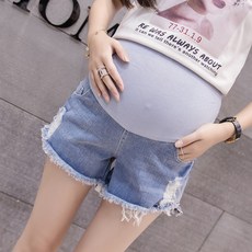 A-hope 孕婦復古牛仔短褲