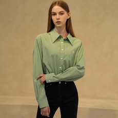 와르 여성용 베이직 솔리드 셔츠