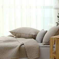 Tacca Tacca Comma系列 素色雙面棉被+枕套組