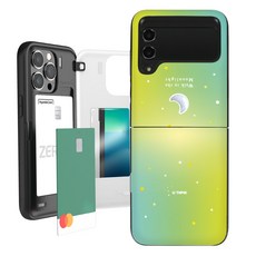 유스픽 달빛별빛 메탈파츠 마그네틱 미러카드 휴대폰 케이스