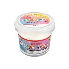 아이비스 대용량 소프트 클레이 SP11667, 흰색, 400g, 1개