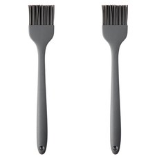 EasySili 矽膠油刷, 深灰色, 2個