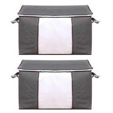 O-ON 易清潔衣物收納盒中號大號 100L, 混色, 2入