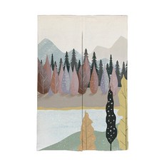 에이홉 봉포함 트래블 파티션 커튼