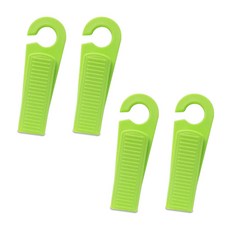 아이끌레 시큐리티 유아 도어 스토퍼, 그린, 4개
