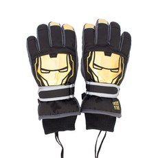 WINGHOUSE Marvel 漫威 孩童鋼鐵人圖案滑雪手套