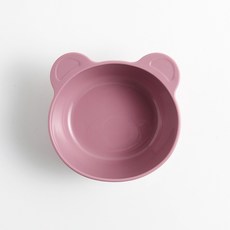 Moda Kitchen 嬰幼兒矽膠容器餐盤 大款 800ml, 粉紅色, 1個