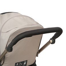 Manito Inglesina Electa 專用 Clean Grip 嬰兒推車手把套, 黑色, 1個
