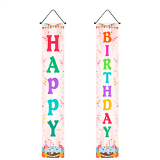 星星生日快樂裝飾橫幅, TYPE 02