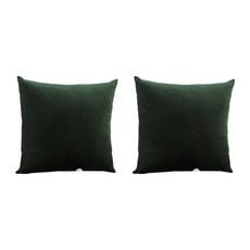 더플로우컴퍼니 파스텔 무지 깔끔한 디자인 24색 소파 쿠션커버 2p, 다크그린