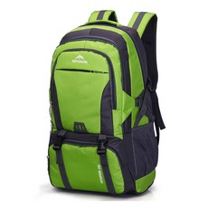 등산 트레킹 백팩 60L, 그린