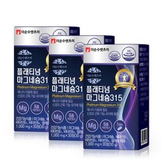 Deosunsuretcheumi 鉑鎂315, 30顆, 3盒