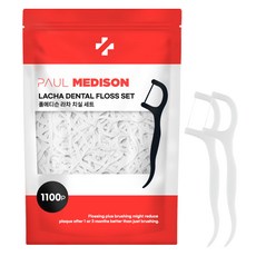 PAUL MEDISON Racha大容量微細牙線, 1100件, 1包