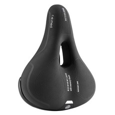 Dvic 記憶海綿前列腺坐墊, 黑色的, 1個